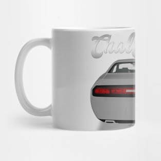 Challenger Srt-8 White Back Mug